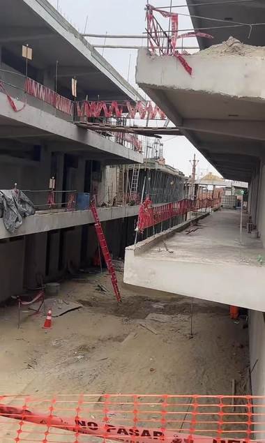 Encofrado, acero de refuerzo y vaciado de concreto — obra ejecutada por Conjorsac