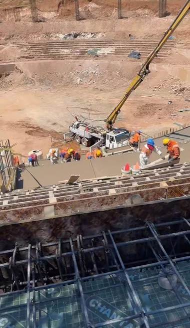 Encofrado, acero de refuerzo y vaciado de concreto — obra ejecutada por Conjorsac