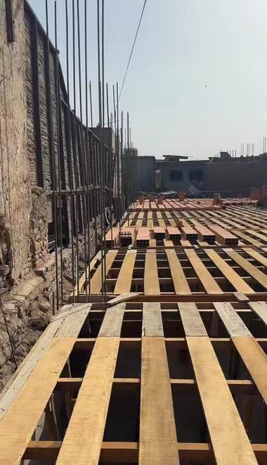 Losa aligerada con ladrillo de techo — obra ejecutada por Conjorsac