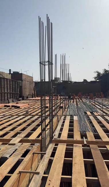 Losa aligerada con ladrillo de techo — obra ejecutada por Conjorsac