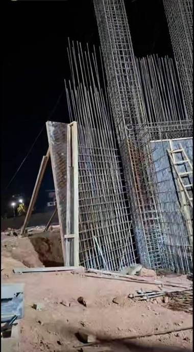 Encofrado, acero de refuerzo y vaciado de concreto — obra ejecutada por Conjorsac