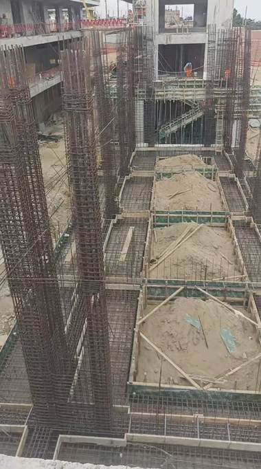 Encofrado, acero de refuerzo y vaciado de concreto — obra ejecutada por Conjorsac