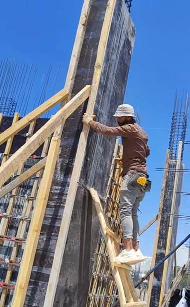 Encofrado, acero de refuerzo y vaciado de concreto — obra ejecutada por Conjorsac