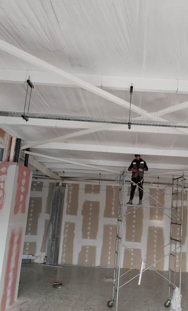 Encofrado, acero de refuerzo y vaciado de concreto — obra ejecutada por Conjorsac