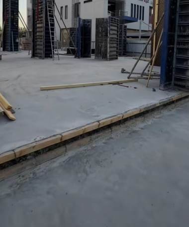 Encofrado, acero de refuerzo y vaciado de concreto — obra ejecutada por Conjorsac