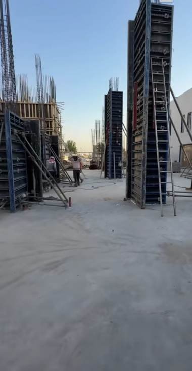 Encofrado, acero de refuerzo y vaciado de concreto — obra ejecutada por Conjorsac