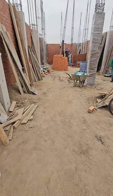 Muros de ladrillo y obra gris — obra ejecutada por Conjorsac