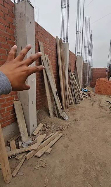 Muros de ladrillo y obra gris — obra ejecutada por Conjorsac