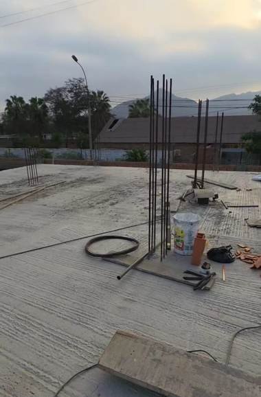 Muros de ladrillo y obra gris — obra ejecutada por Conjorsac