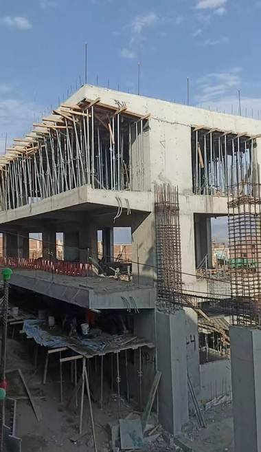 Muros de ladrillo y obra gris — obra ejecutada por Conjorsac