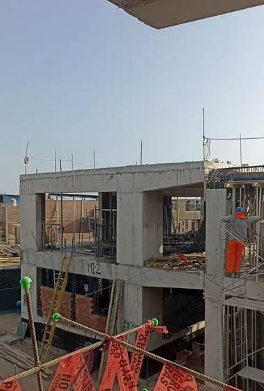 Muros de ladrillo y obra gris — obra ejecutada por Conjorsac