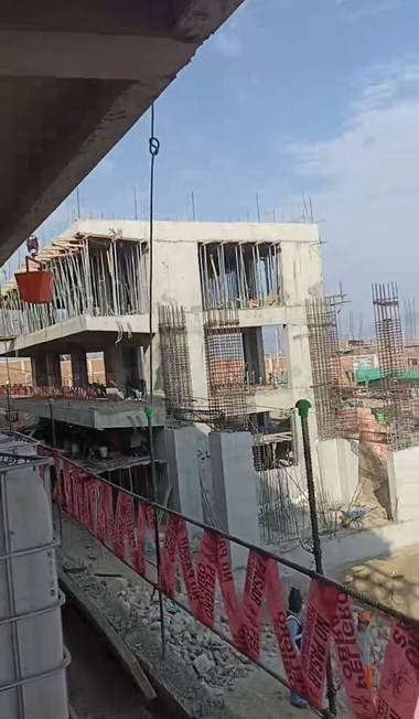Muros de ladrillo y obra gris — obra ejecutada por Conjorsac