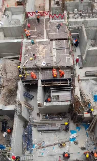 Losa aligerada con ladrillo de techo — obra ejecutada por Conjorsac