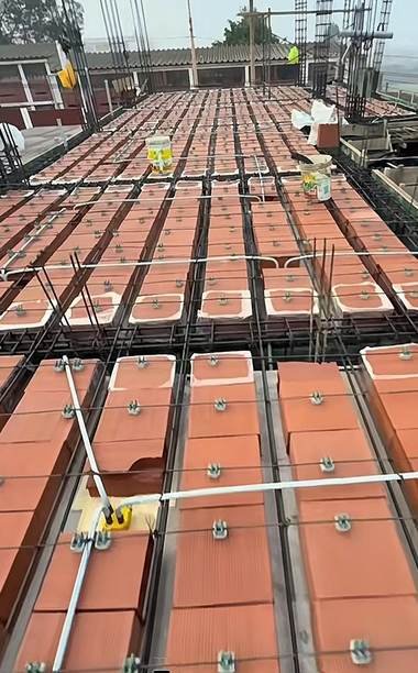 Losa aligerada con ladrillo de techo — obra ejecutada por Conjorsac